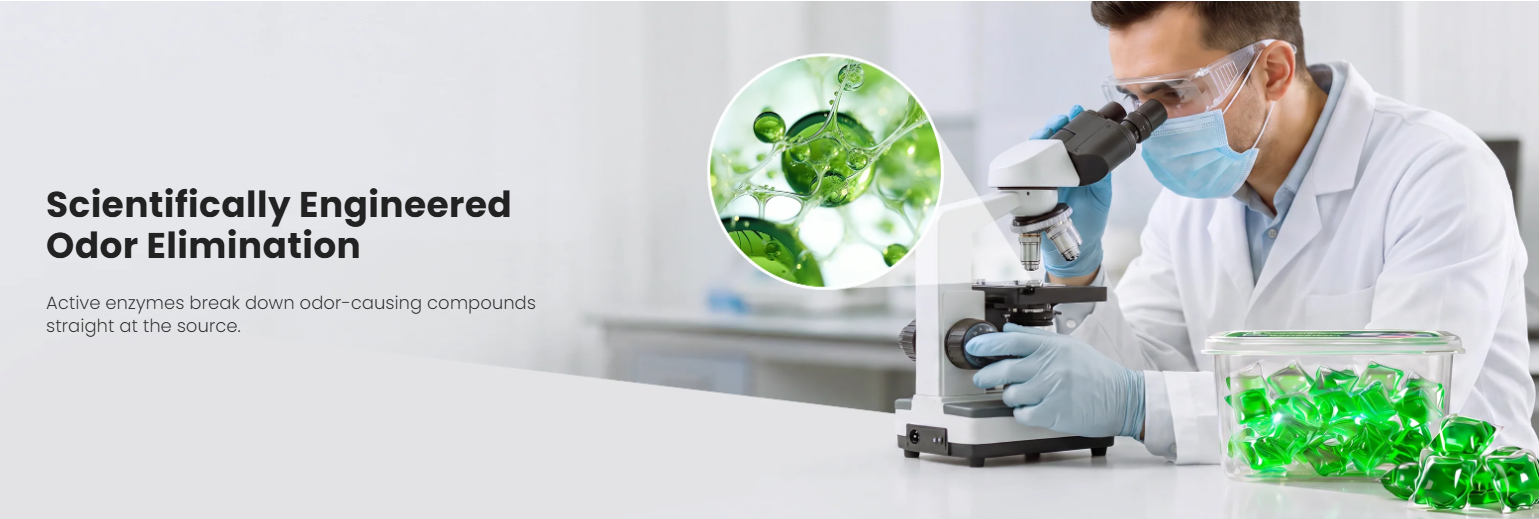 Scientifically Engineered Odor Elimination