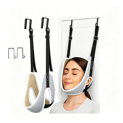 Over-the-Door Neck Stretching Sling | Adjustable for Daily Home Stretching