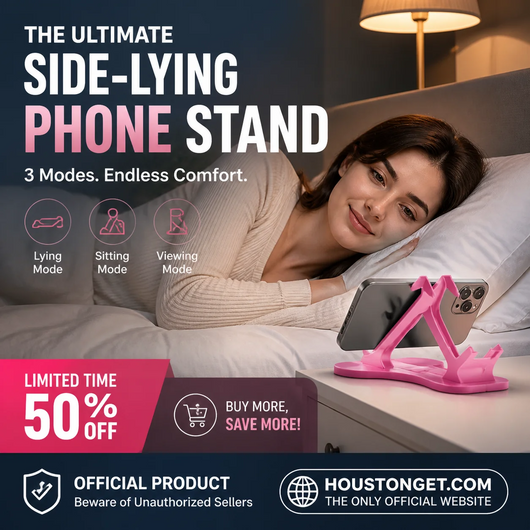 Side-Lying Phone Stand