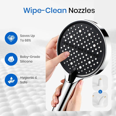 🔥Hot Sale ⏳High-Pressure Adjustable Rainfall Shower Head