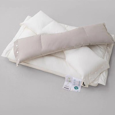 Soft and Hard Dual-Zone Neck Support Pillow