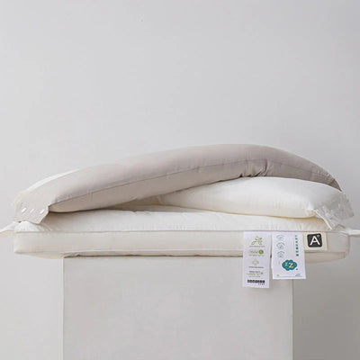 Soft and Hard Dual-Zone Neck Support Pillow