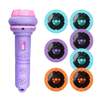 📢 Early Education Projector Torch for Kids 🔦 Click, Project & Learn – A Pocket-Sized Nighttime Adventure ✨
