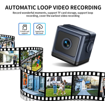 W03 Smart WiFi Security Camera – 1080P HD, Night Vision, Motion Detection, Low Power