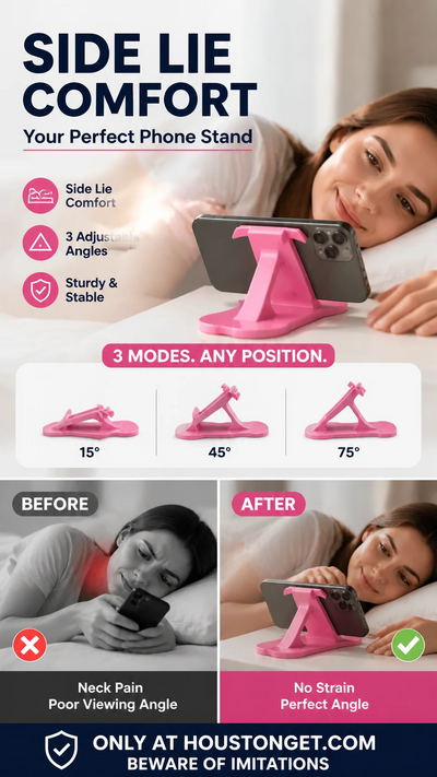 Side-Lying Phone Stand