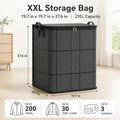 XXL Foldable Storage Bag with Reinforced Handles