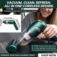 Powerful Cordless Handheld Car Vacuum