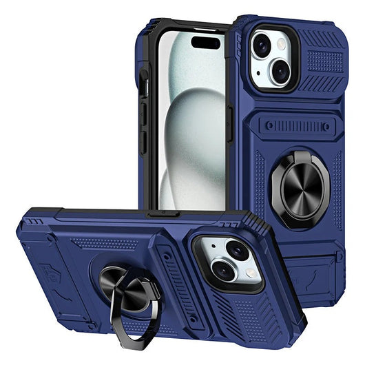 📱 LIMITED-TIME 50% OFF! 💥 Phone Case with Card Holder & Ring Grip – Kickstand, Magnetic Mount, Drop Protection