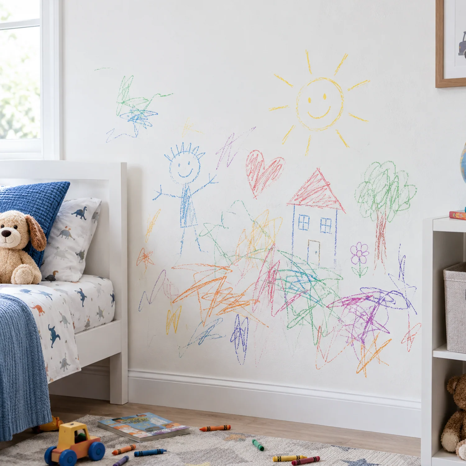 Kids' Doodles — Before