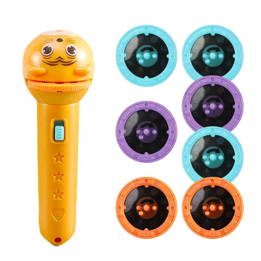 📢 Early Education Projector Torch for Kids 🔦 Click, Project & Learn – A Pocket-Sized Nighttime Adventure ✨