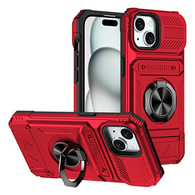 📱 LIMITED-TIME 50% OFF! 💥 Phone Case with Card Holder & Ring Grip – Kickstand, Magnetic Mount, Drop Protection