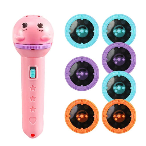 📢 Early Education Projector Torch for Kids 🔦 Click, Project & Learn – A Pocket-Sized Nighttime Adventure ✨