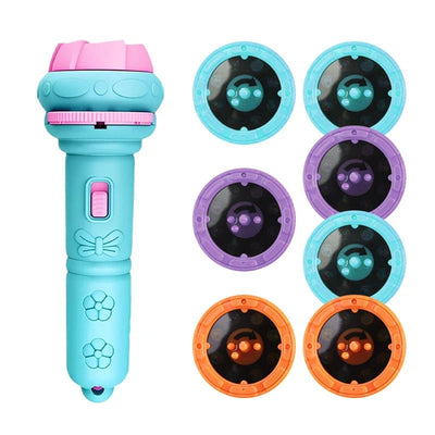 📢 Early Education Projector Torch for Kids 🔦 Click, Project & Learn – A Pocket-Sized Nighttime Adventure ✨