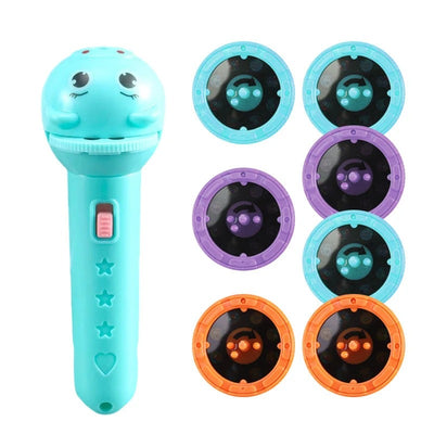 📢 Early Education Projector Torch for Kids 🔦 Click, Project & Learn – A Pocket-Sized Nighttime Adventure ✨