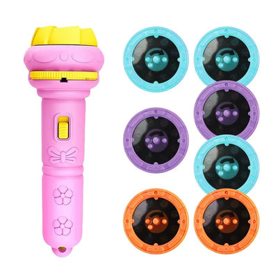 📢 Early Education Projector Torch for Kids 🔦 Click, Project & Learn – A Pocket-Sized Nighttime Adventure ✨