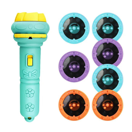 📢 Early Education Projector Torch for Kids 🔦 Click, Project & Learn – A Pocket-Sized Nighttime Adventure ✨