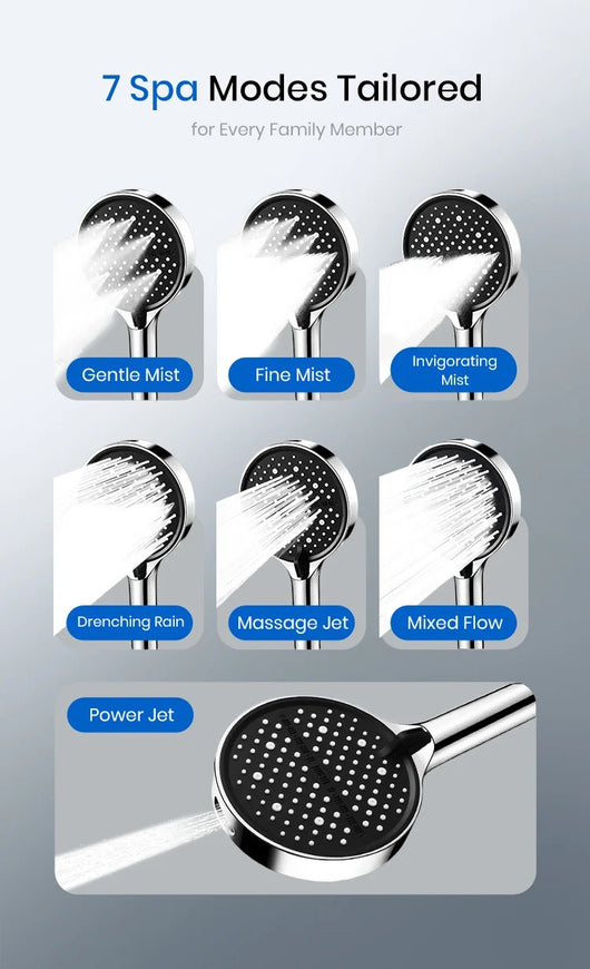 🔥Hot Sale ⏳High-Pressure Adjustable Rainfall Shower Head