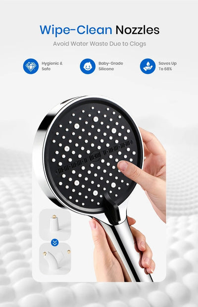 🔥Hot Sale ⏳High-Pressure Adjustable Rainfall Shower Head