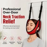Over-the-Door Neck Stretching Sling | Adjustable for Daily Home Stretching