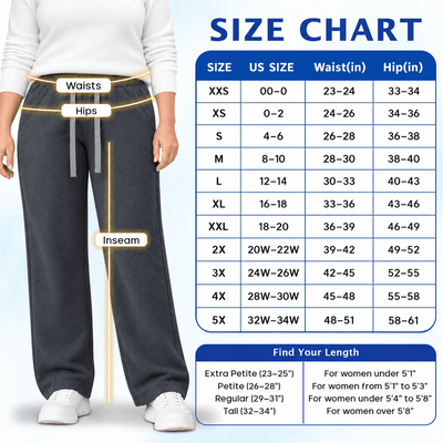 SoftyWarm - Women Cozy Fleece - Lined Relaxed Pants