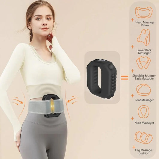 3-in-1  Vibrating Fascia Ring Massager (Free Belt)