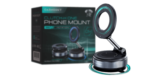 Versatile phone holder that can be attached anywhere