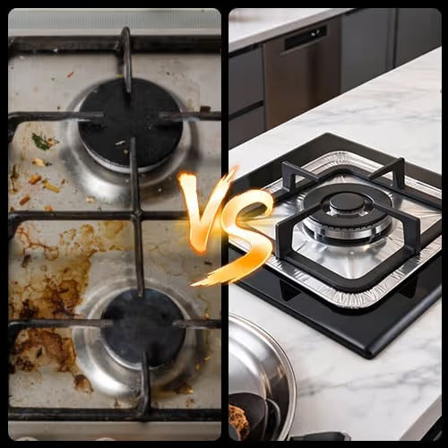 Gas Stove Aluminum Foil Pad