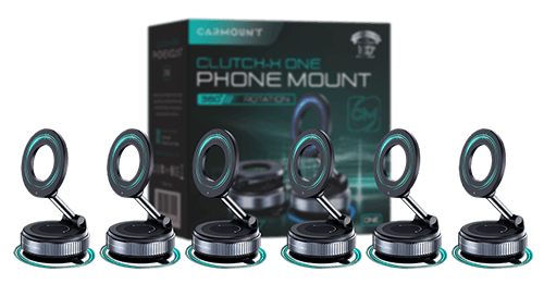 Versatile phone holder that can be attached anywhere
