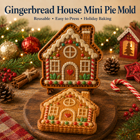 Creative And Unique Mini Christmas Pie Mold