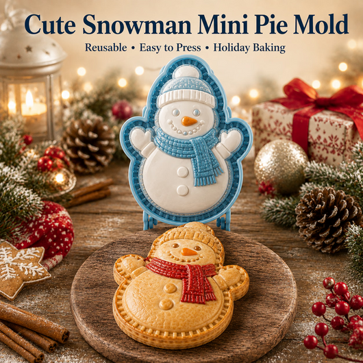 Creative And Unique Mini Christmas Pie Mold