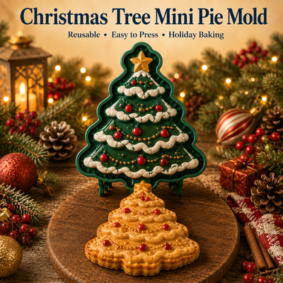 Creative And Unique Mini Christmas Pie Mold