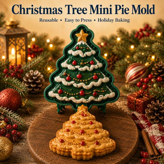Creative And Unique Mini Christmas Pie Mold