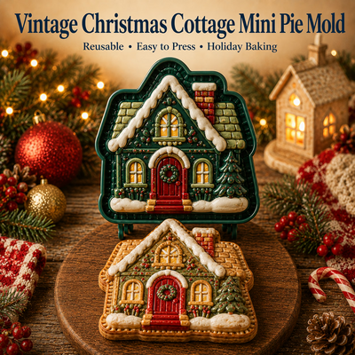 Creative And Unique Mini Christmas Pie Mold