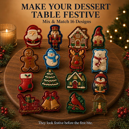 Creative And Unique Mini Christmas Pie Mold