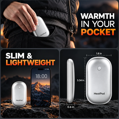 HeatPod - handheld heating device