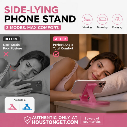 Side-Lying Phone Stand
