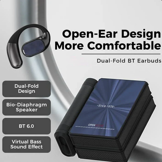 Wireless Bluetooth 6.0 Earbuds + 3-in-1 Fast-Charging Cable Bundle