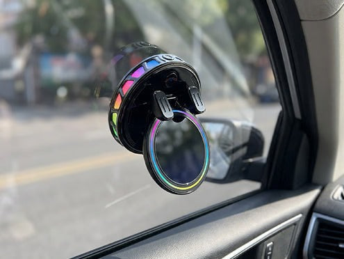 Car mount attached to a side window